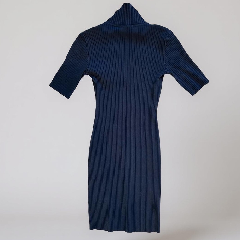 NWOT Cotton Citizen Ibiza Polo Dress Blue - Picture 2 of 2